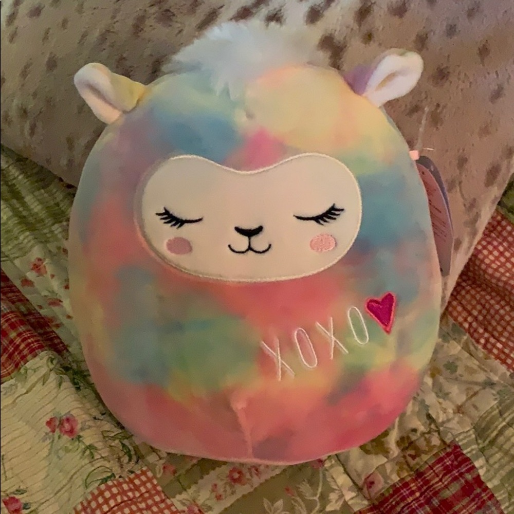 NWT KellyToy Squishmallows Leslie llama 🦙 8” ❤️